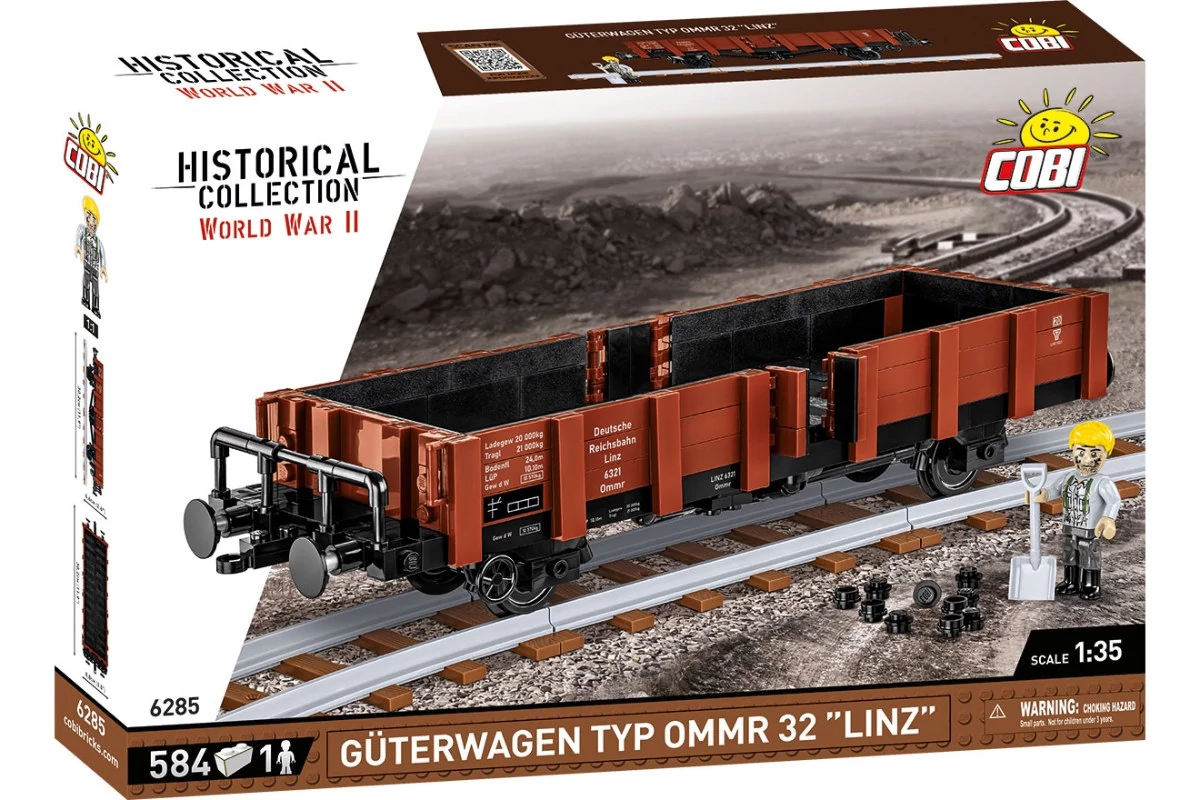 COBI 6285 – Güterwagen Typ Ommr 32 