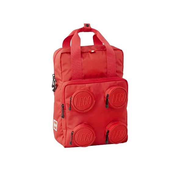 LEGO Kiegészítő - Iskolatáska 2x2 brick piros