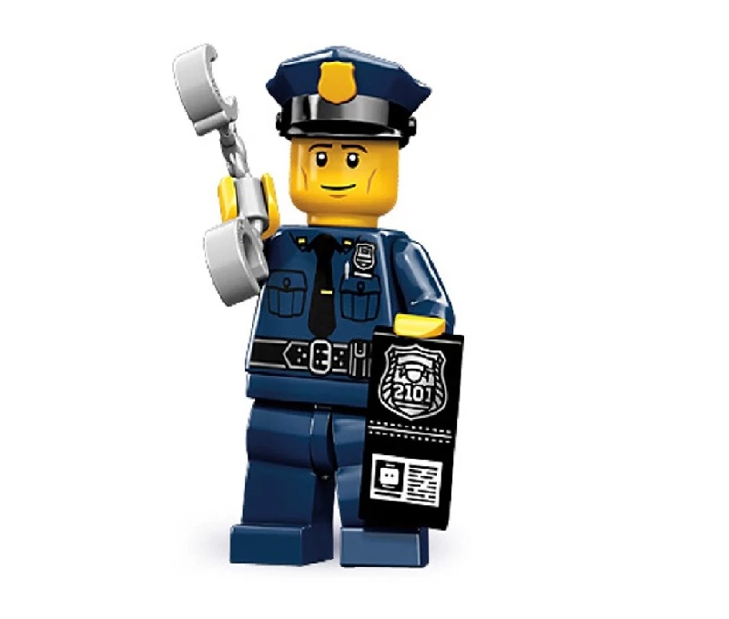 LEGO® Minifigurák 71000 - 9. sorozat - Rendőr