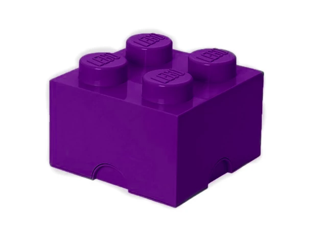 LEGO® Kiegészítő - Tároló doboz 4-es lila
