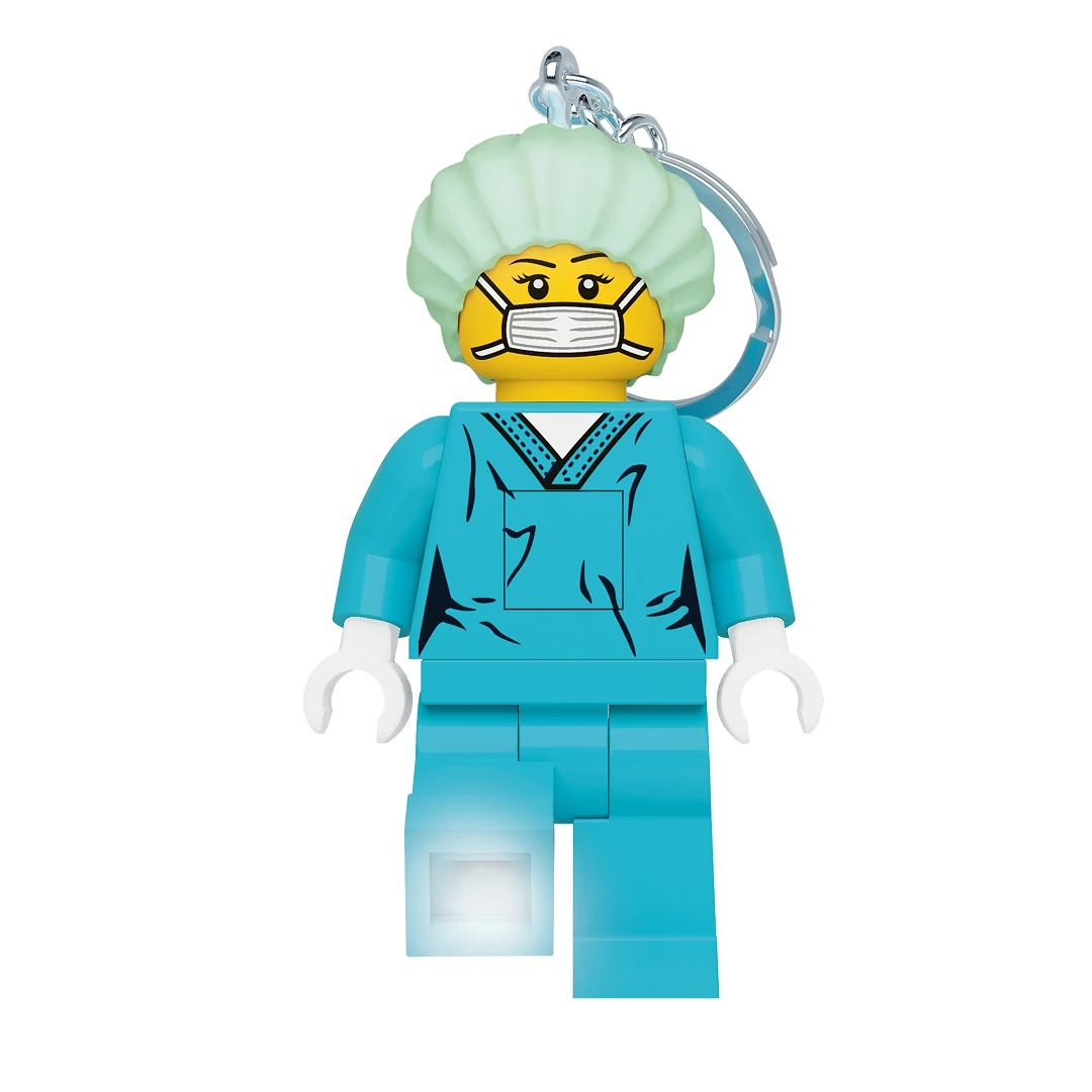 LEGO® Kiegészítő - Sebész világítós kulcstartó