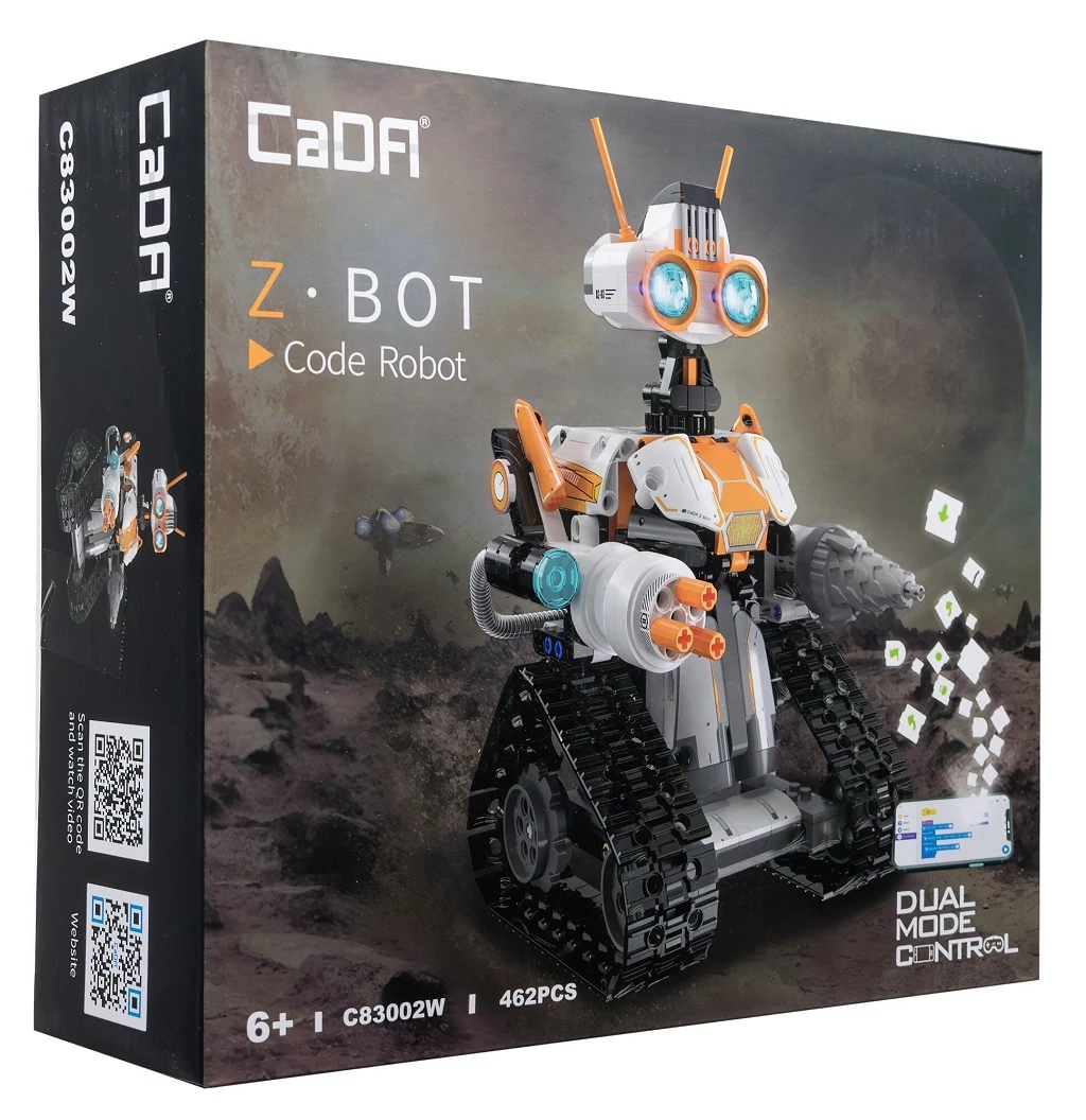 CaDA® C83002W - Távirányítós Z-BOT Kódoló Robot